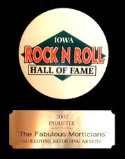 Hall of Fame Plaque